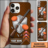 Maxcorners Classic Shotgun Shield Clay Target Shooting Personalized Name Trap Shooting Phone Case