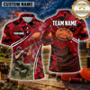 Maxcorners Trap Shooting Shirt Clay Shooting Marksman Rifle Action Multiple Options Personalized Name, Team Name 3D Shirt
