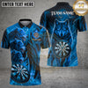 Maxcorners Darts Fierce Wolf Dartboard Lightning Artwork Multiple Options Personalized Name, Team Name 3D Shirt