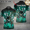 Maxcorners Bowling Voodoo Teddy Bear Bowling Pins Multiple Options Personalized Name, Team Name 3D Shirt