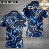 Maxcorners Bowling Ornamental Dragon Energy Swirl Multiple Options Personalized Name, Team Name 3D Shirt