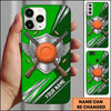 Maxcorners Winged Clay Target Crossed Shotguns Personalized Name Trap Shooting Phone Case