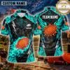 Maxcorners Clay Shooting Target Crosshair Multiple Options Personalized Name, Team Name 3D Shirt