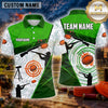 Maxcorners Trap Shooting Shirt Clay Target Shooting Abstract Target Multiple Options Personalized Name, Team Name 3D Shirt