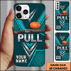 Maxcorners Geometric Shooting Crest Pull Clay Target Personalized Name Trap Shooting Phone Case