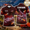Maxcorners Clay Shooting Crossed Rifles Target Multiple Options Personalized Name, Team Name 3D Shirt