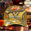 Maxcorners PULL Crossed Shotguns Crest Trap Shooting Personalized Name 3D Cap