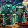 Maxcorners Trap Shooting Shirt Clay Shooting Dynamic Rifle Target Multiple Options Personalized Name, Team Name 3D Shirt