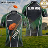 (5 Colors) Maxcorners Trap Shooting PULL Clay Target Shotgun Geometric Panel Multiple Options Personalized Name, Team Name 3D Shirt