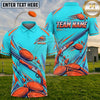 Maxcorners Trap Shooting Clay Target Shotgun Dynamic Motion Graphics Multiple Options Personalized Name, Team Name 3D Shirt