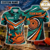 Maxcorners Trap Shooting Shirt Clay Shooting Geometric Target Burst Multiple Options Personalized Name, Team Name 3D Shirt