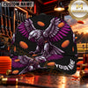 Maxcorners Eagle Wings Shotgun Artwork Trap Shooting Personalized Name 3D Cap