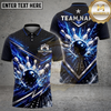 Maxcorners Bowling Galactic Strike Explosion Multiple Options Personalized Name, Team Name 3D Shirt