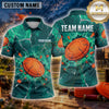 Maxcorners Clay Shooting Lightning Target Pattern Multiple Options Personalized Name, Team Name 3D Shirt