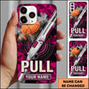 Maxcorners Steel Shotgun Badge Pull Clay Target Personalized Name Trap Shooting Phone Case