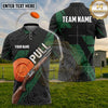 (5 Colors) Maxcorners Trap Shooting PULL Clay Target Smoke Line Art Multiple Options Personalized Name, Team Name 3D Shirt