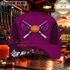 Maxcorners Winged Clay Target Shotguns Trap Shooting Personalized Name 3D Cap