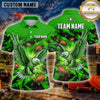Maxcorners Eagle Wings Lightning Storm Multiple Options Personalized Name, Team Name 3D Shirt