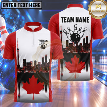 Maxcorners American Bowling Jersey Geometric Star Stripe Fusion Multiple Options Personalized Name, Team Name 3D Shirt