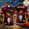 Maxcorners Trap Shooting Shirt Clay Shooting Marksman Action Multiple Options Personalized Name, Team Name 3D Shirt