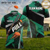 (5 Colors) Maxcorners Trap Shooting PULL Shotgun Clay Target Honeycomb Stripes Multiple Options Personalized Name, Team Name 3D Shirt