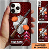 Maxcorners Classic Shotgun Shield Clay Target Shooting Personalized Name Trap Shooting Phone Case