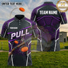 (5 Colors) Maxcorners Trap Shooting PULL Clay Targets Tech Geometric Pattern Multiple Options Personalized Name, Team Name 3D Shirt