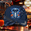 Maxcorners Electric Cobra Clay Targets Trap Shooting Personalized Name 3D Cap