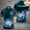 Maxcorners Bowling Electric Plasma Strike Multiple Options Personalized Name, Team Name 3D Shirt