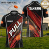 (5 Colors) Maxcorners Trap Shooting PULL Clay Targets Diagonal Speed Pattern Multiple Options Personalized Name, Team Name 3D Shirt