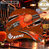 Maxcorners Shotgun Clay Target Explosion Trap Shooting Personalized Name 3D Cap