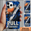 Maxcorners Steel Shotgun Badge Pull Clay Target Personalized Name Trap Shooting Phone Case