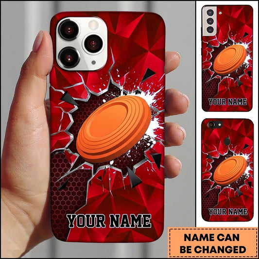 Maxcorners Crosshair Clay Target Pull Shotgun Shooting Personalized Name Trap Shooting Phone Case