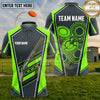 (5 Colors) Maxcorners Trap Shooting Shotgun Clay Target Technical Line Art Multiple Options Personalized Name, Team Name 3D Shirt