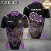 Maxcorners Darts Wolf Dartboard Tribal Geometric Art Multiple Options Personalized Name, Team Name 3D Shirt