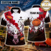 Maxcorners Trap Shooting Shirt Alligator Fierce Predator Multiple Options Personalized Name, Team Name 3D Shirt