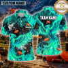 Maxcorners Clay Shooting Geometric Target Rings Multiple Options Personalized Name, Team Name 3D Shirt