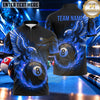 Maxcorners Mythical Phoenix Fire Wings Billiards Multiple Options Personalized Name, Team Name 3D Shirt