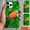 Maxcorners Crosshair Clay Target Pull Shotgun Shooting Personalized Name Trap Shooting Phone Case
