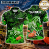 Maxcorners Clay Shooting Flame Target Multiple Options Personalized Name, Team Name 3D Shirt