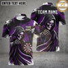 Maxcorners Darts Shirts Grim Reaper Dartboard Hooded Skull Artwork Multiple Options Personalized Name, Team Name 3D Shirt