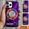 Maxcorners 12 Gauge Silver Shell Clay Target Shooting Personalized Name Trap Shooting Phone Case