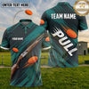 (5 Colors) Maxcorners Trap Shooting PULL Flying Clay Targets Motion Streaks Multiple Options Personalized Name, Team Name 3D Shirt
