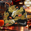 Maxcorners Blue Dragon Clay Targets Trap Shooting Personalized Name 3D Cap