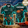 Maxcorners Clay Shooting Lightning Explosion Multiple Options Personalized Name, Team Name 3D Shirt