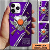 Maxcorners Winged Crossed Shotguns Sporting Clays Personalized Name Trap Shooting Phone Case