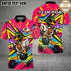 Maxcorners Bowling Mallard Duck Cartoon Pop Art Multiple Options Personalized Name, Team Name 3D Shirt