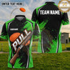 (5 Colors) Maxcorners Trap Shooting PULL Shotgun Clay Target Paint Splash Multiple Options Personalized Name, Team Name 3D Shirt