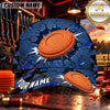 Maxcorners Shattered Clay Target Stone Texture Clay Shooting Personalized Name 3D Cap