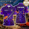 Maxcorners Clay Target Shooting Sport Swirl Multiple Options Personalized Name, Team Name 3D Shirt